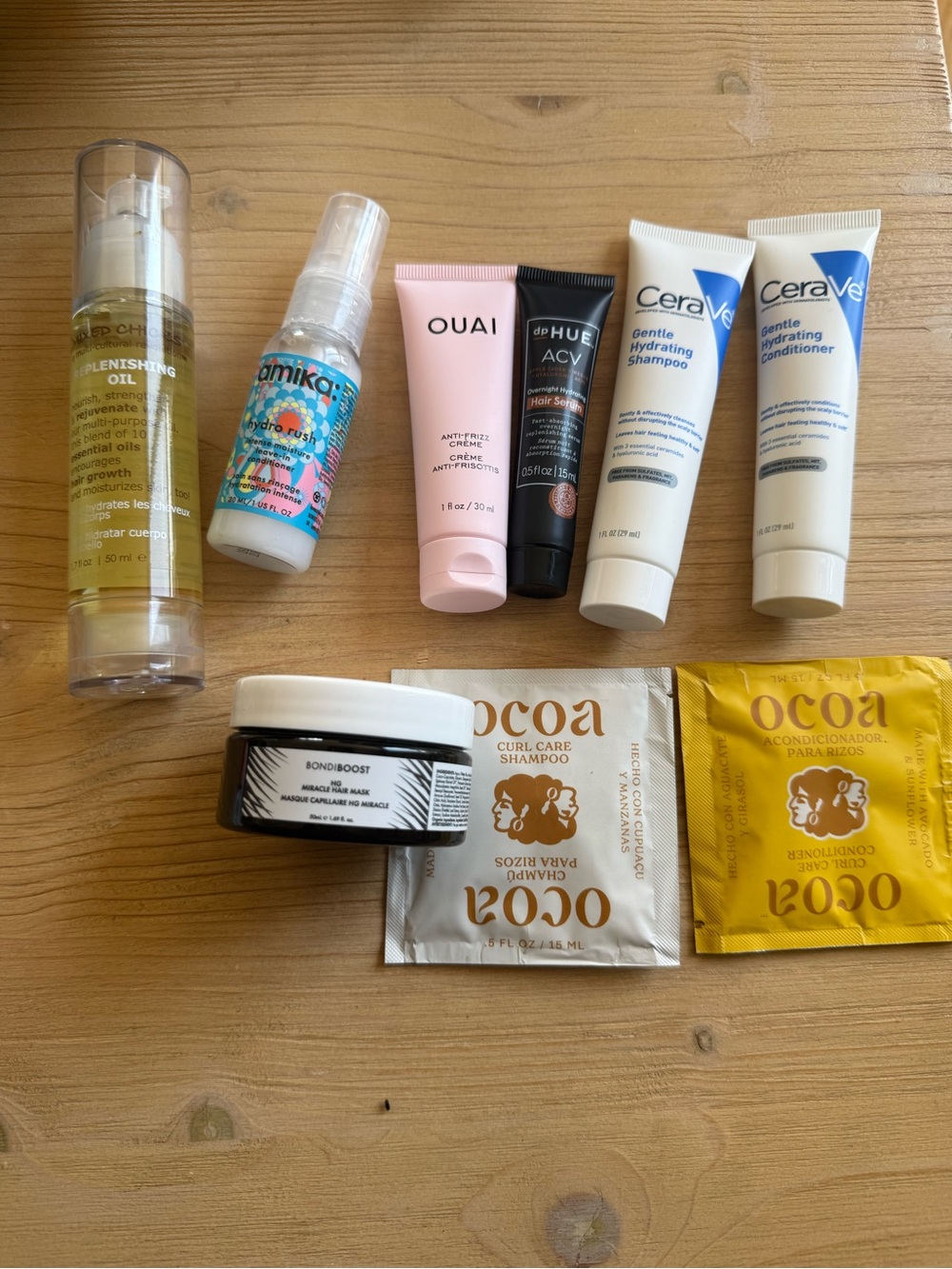 Travel Size Hydration Haircare  Minis Bundle – 9 Pieces